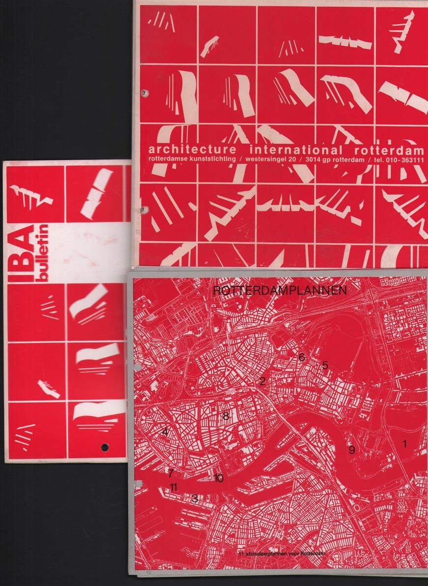 IBA bulletin, Internationale Bauausstellung Berlin 1984, Architecture International Rotterdam