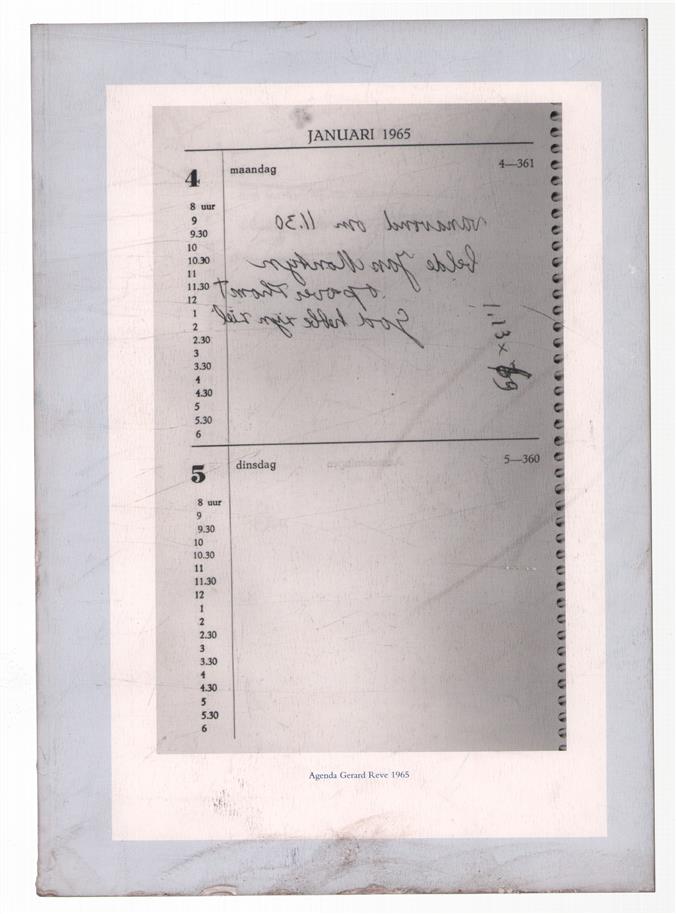 Leg mijn tranen in uw flesch (Psalmen) : omzwervingen van brieven, gedichten, schetsen en bescheiden van Gerard Reve.