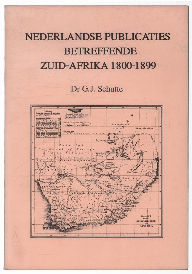 Nederlandse publicaties betreffende Zuid-Afrika 1800-1899