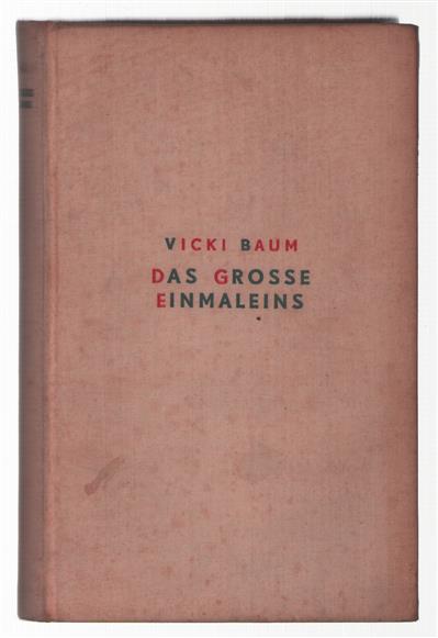 Das grosse Einmaleins, Roman