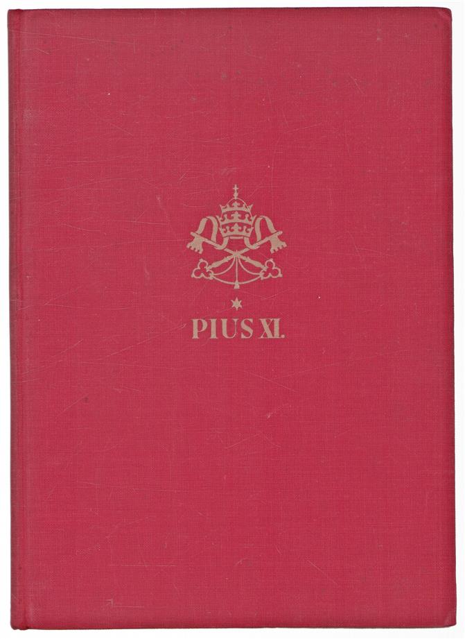 Papst Pius XI. : ein Lebensbild : 100 Aufnahmen und Texte.