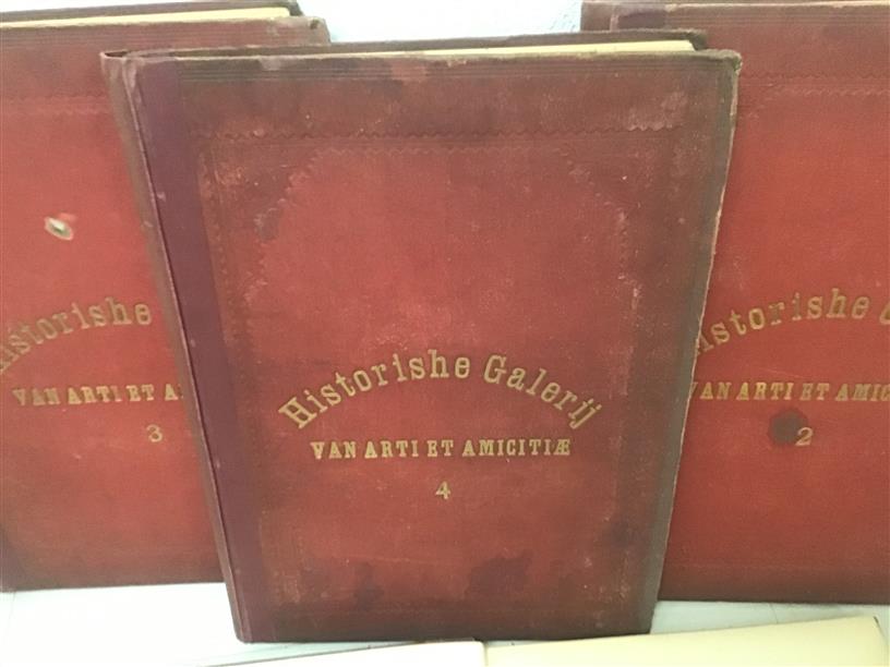 Nederlands geschiedenis en volksleven ( set 4 Delen ) - Van Arti et Amicitie