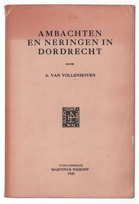 Ambachten en neringen in Dordrecht
