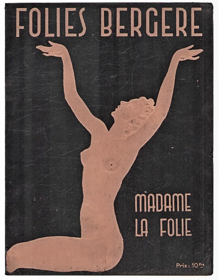 Madame la Folie  - [theater program] : revue programma.- Rafael Garcia