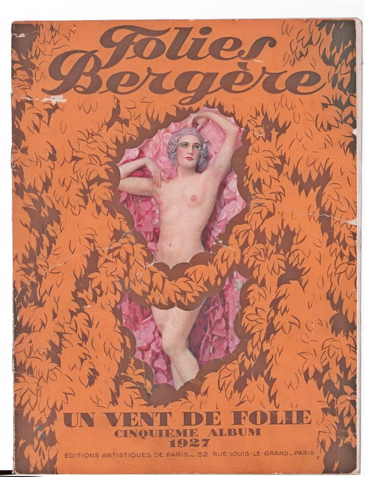 Un vent de folie -- : hyper-revue ; a grand spectacle en 2 actes et 58 tableaux de M. Louis Lemarchand /cprésentée par Paul Derval ; mise en scène de Pierre Fréjol ; musique nouvelle de Maurice Hermite ... [et al.] ; chorégraphie de Mme. Komarov