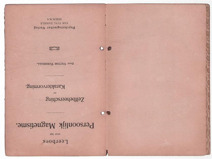 Leerboek over het persoonlijk magnetisme, zelfbeheersching en karaktervorming