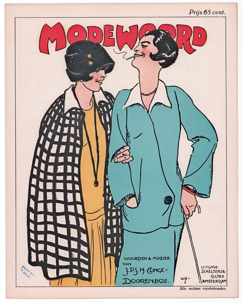 Modewoord  (bladmuziek kleur)