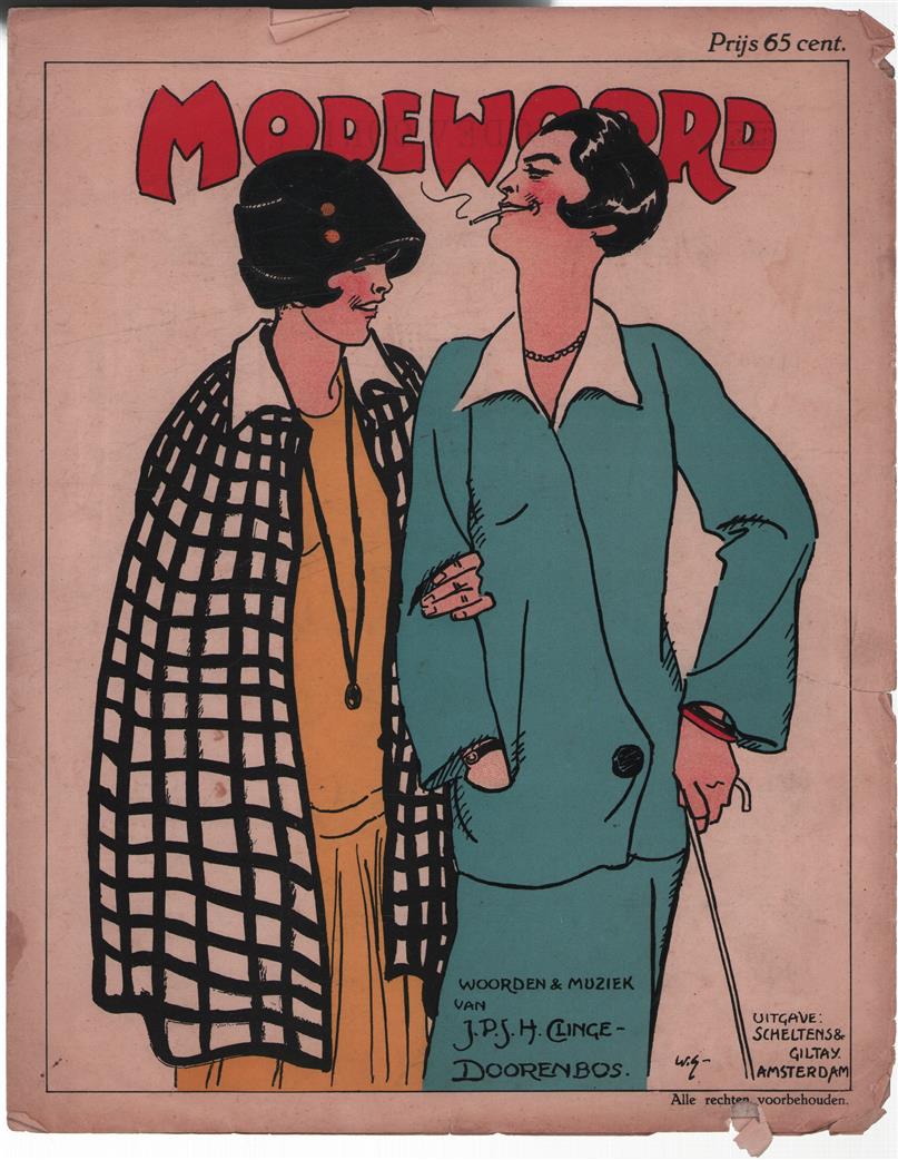 Modewoord  (bladmuziek kleur)