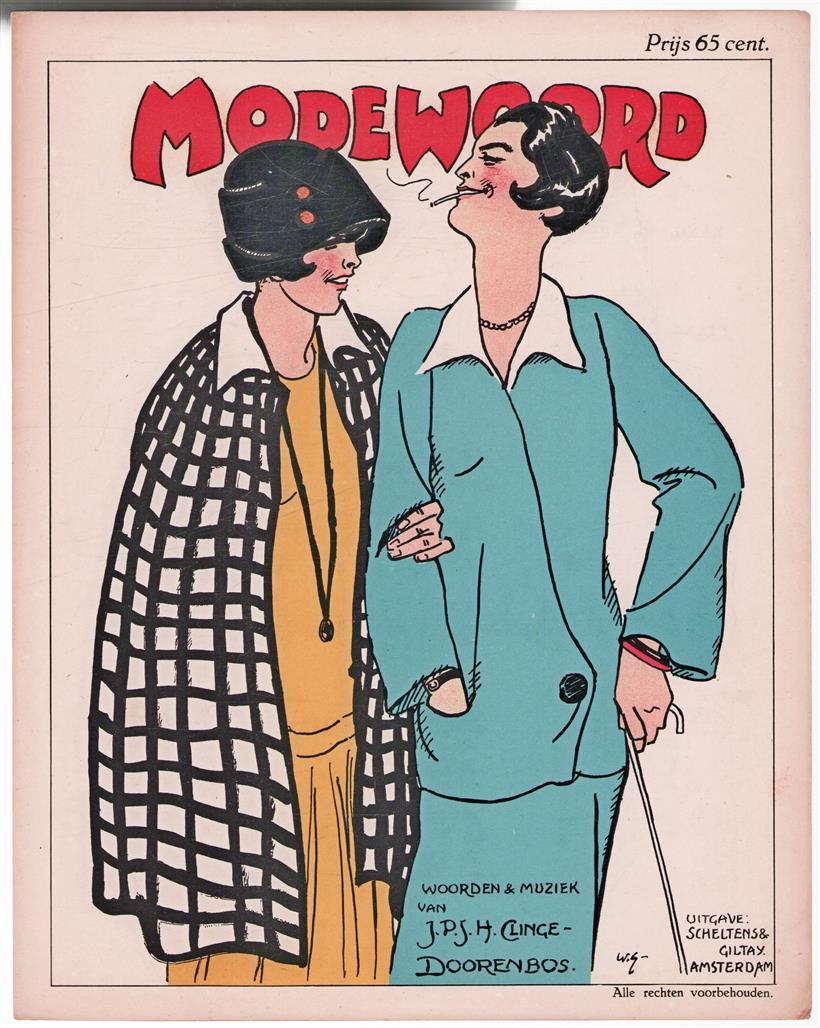 Modewoord  (bladmuziek kleur)