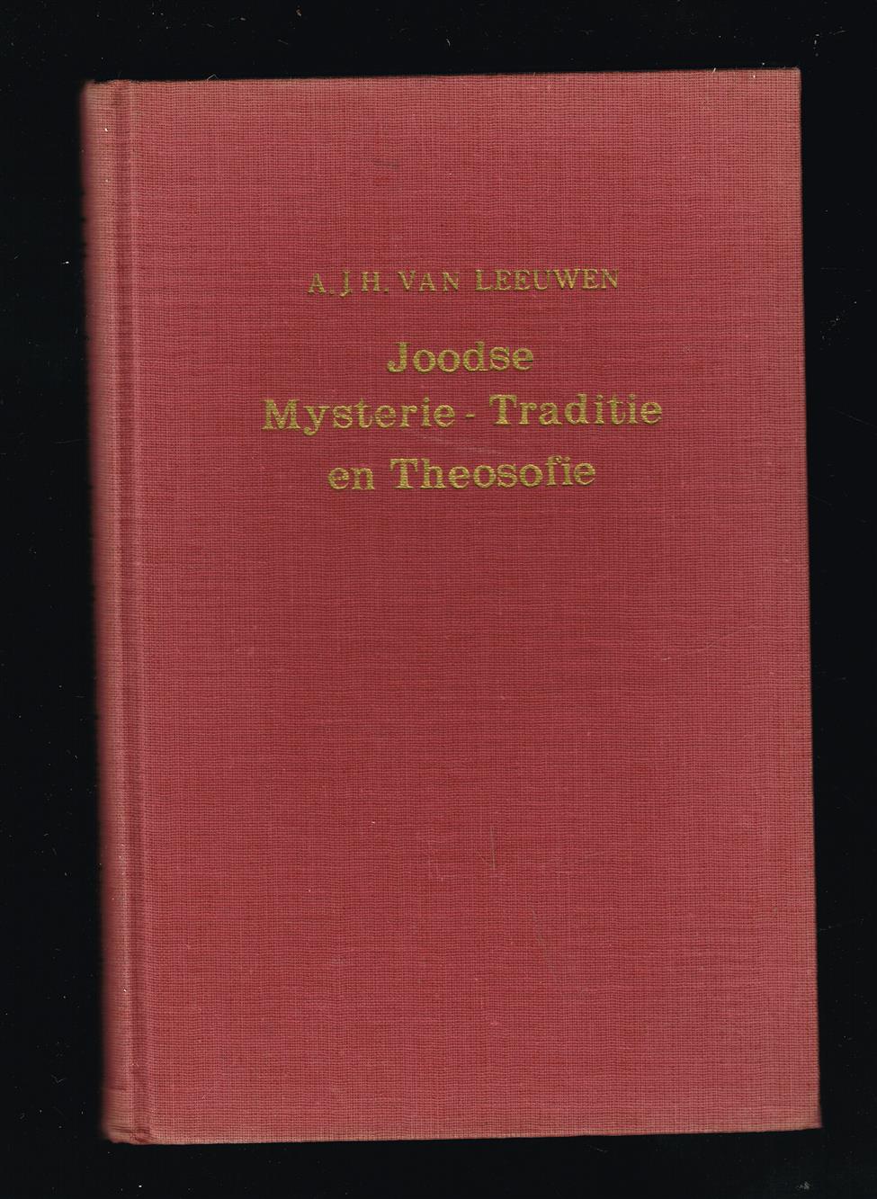Joodse mysterie-traditie en theosofie