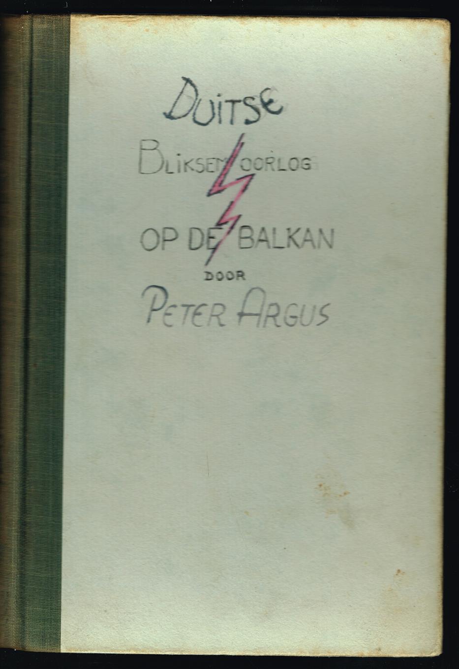 Bliksemoorlog op de Balkan