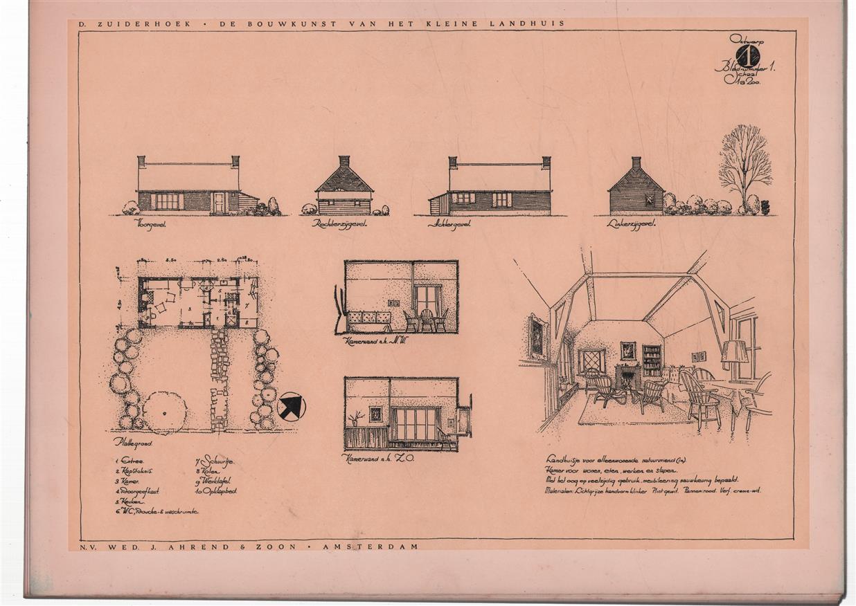 De bouwkunst van het kleine landhuis