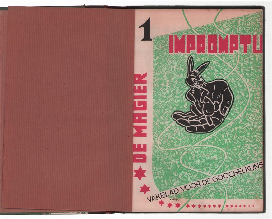 De magiër : vakblad voor de goochelkunst.1959 - 1960