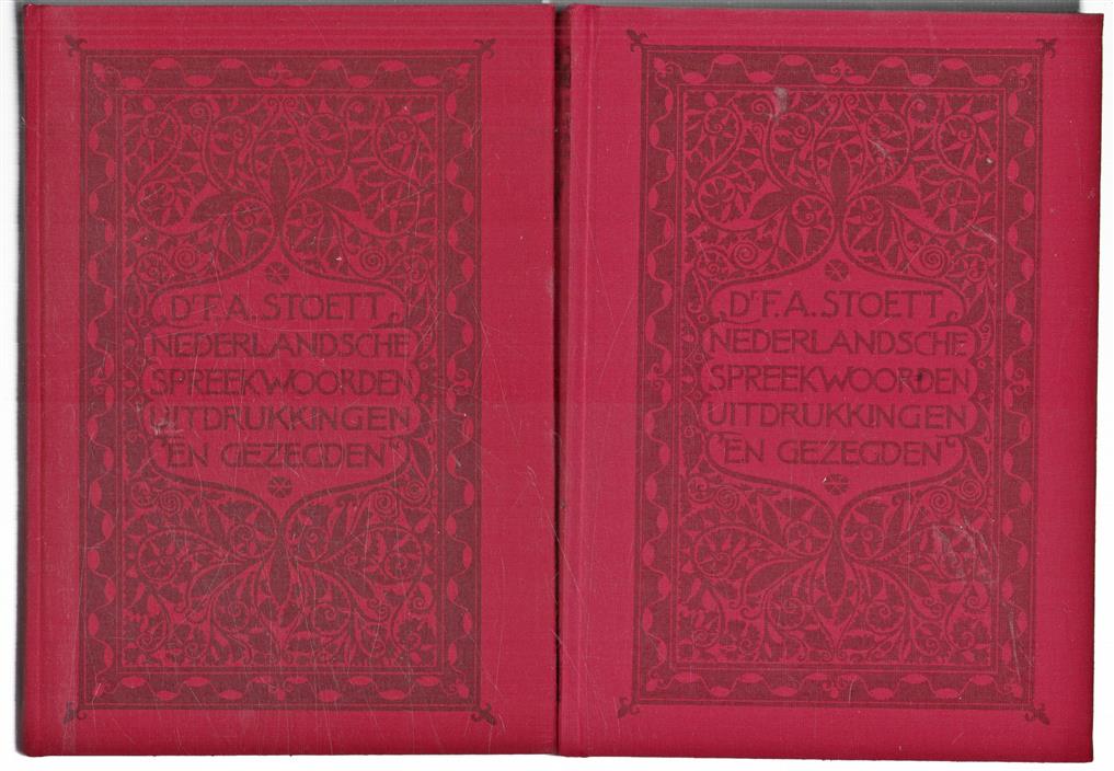 Nederlandsche spreekwoorden, spreekwijzen, uitdrukkingen en gezegden :naar hun oorsprong en beteekenis verklaard