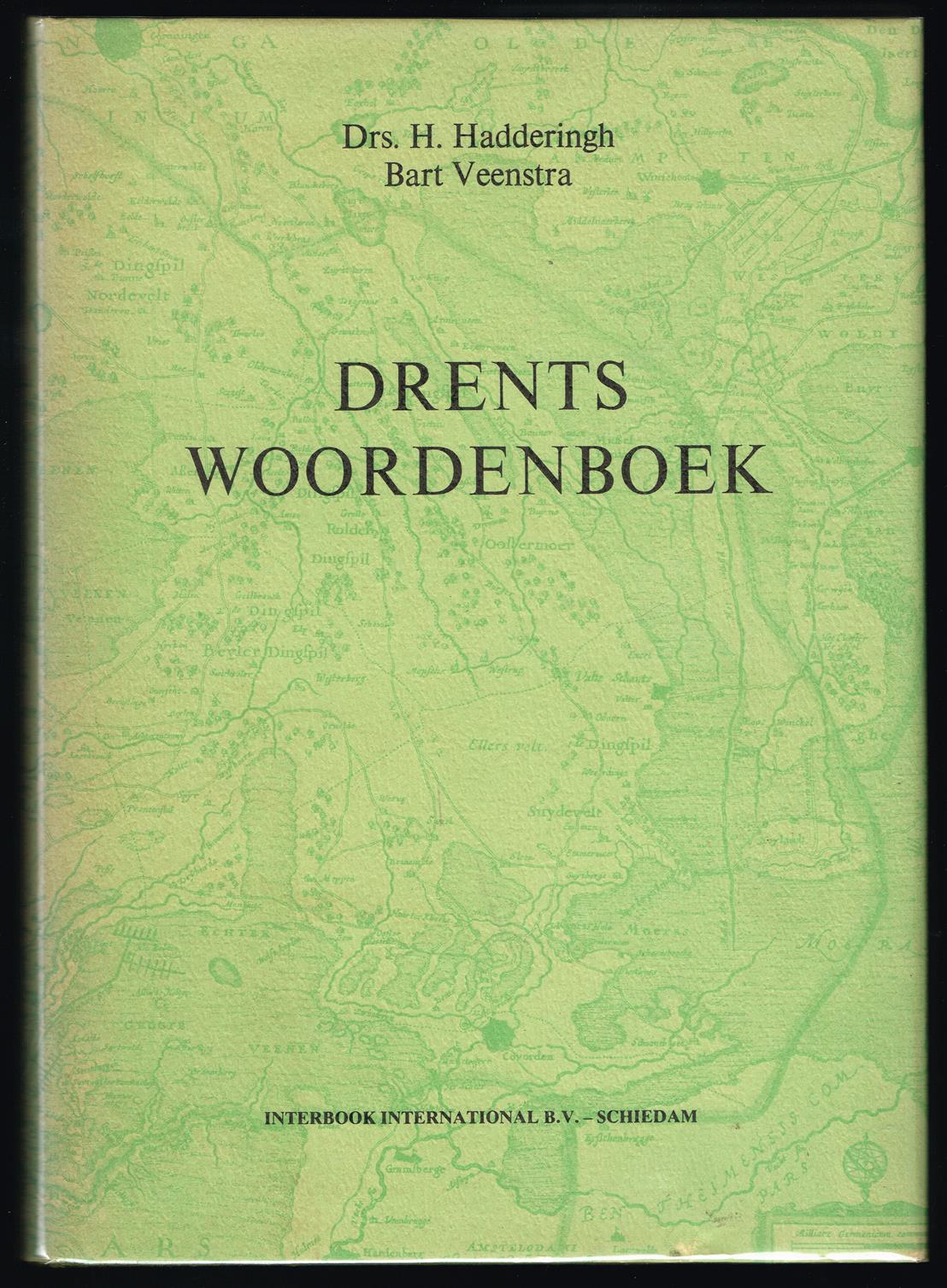 Drents woordenboek, een verzameling van vrijwel uitsluitend idiomatische woorden, uitdrukkingen, zegswijzen en spreekwoorden uit de Drentse dialecten, met toevoeging van beschrijvingen van gebruiken en spelen, versjes,rijmpjes, raadsels en andere zak