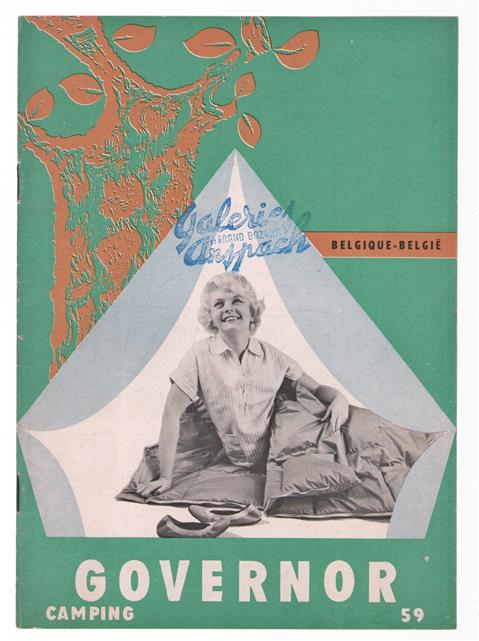 Verkoop Catalogus Tenten en kampeer toebehoren ZELDZAAM