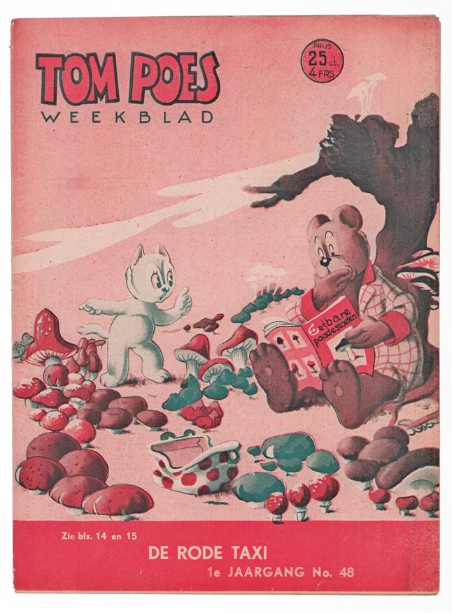 Tom Poes Weekblad ( originele oude uitgave ) nr 48