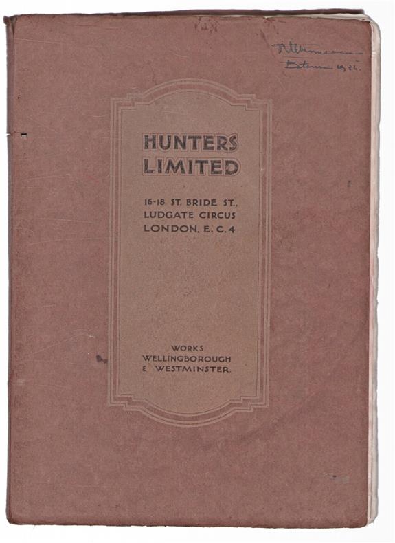 Price list of Photo Engraving, Photo Litho, Stereo and Electro Machinery and Apparatus