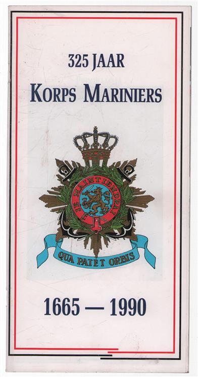 325 jaar Korps Mariniers, 1665-1990