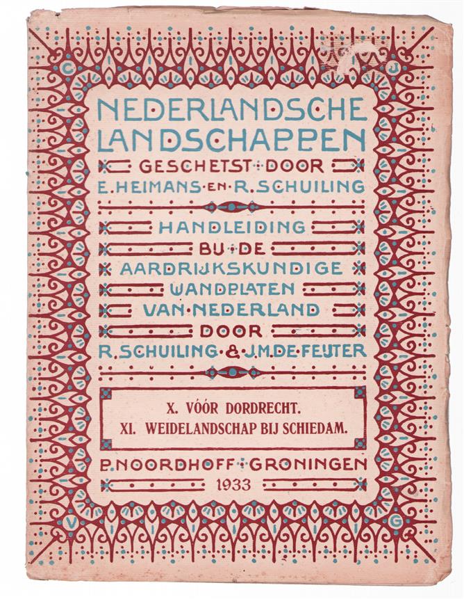 Voor Dordrecht ; Weidelandschap bij Schiedam