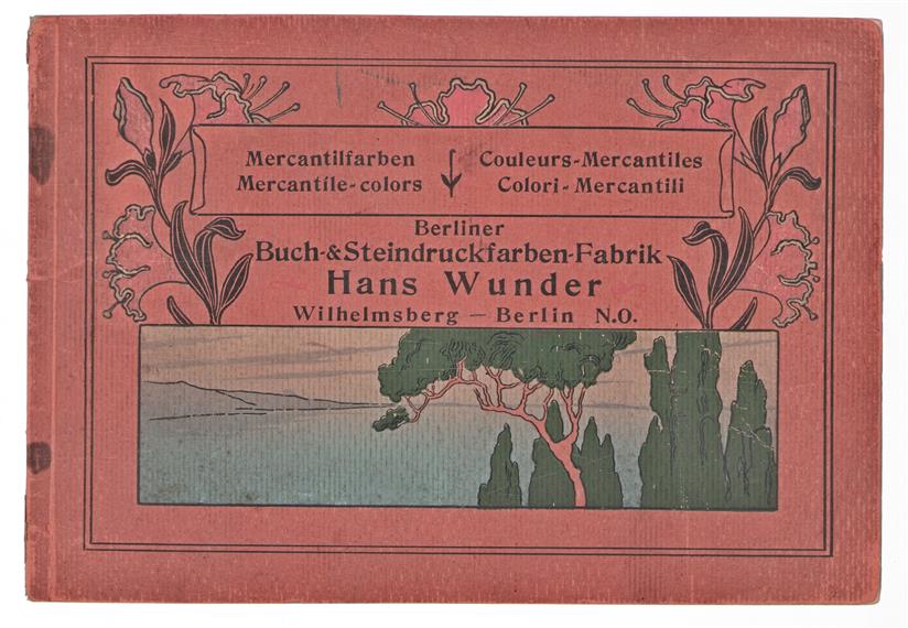 Catalogus - Berliner Buch und steindruckfarben fabrik- Mercantillfarben