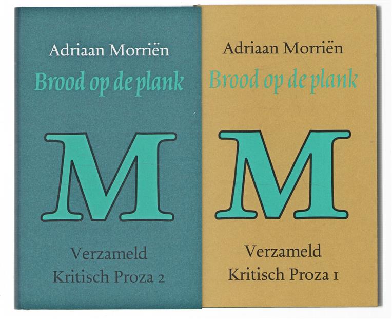 Brood op de plank, verzameld kritisch proza (set 2 delen)
