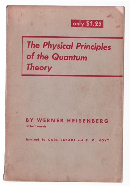 The physical principles of the quantum theory