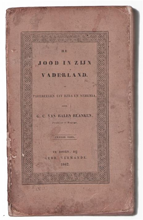 De Jood in zijn vaderland of tafereelen uit Ezra en Nehemia _ TWEEDE DEEL