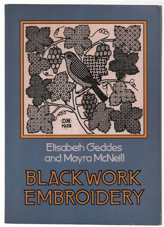 Blackwork Embroidery. [With illustrations.].