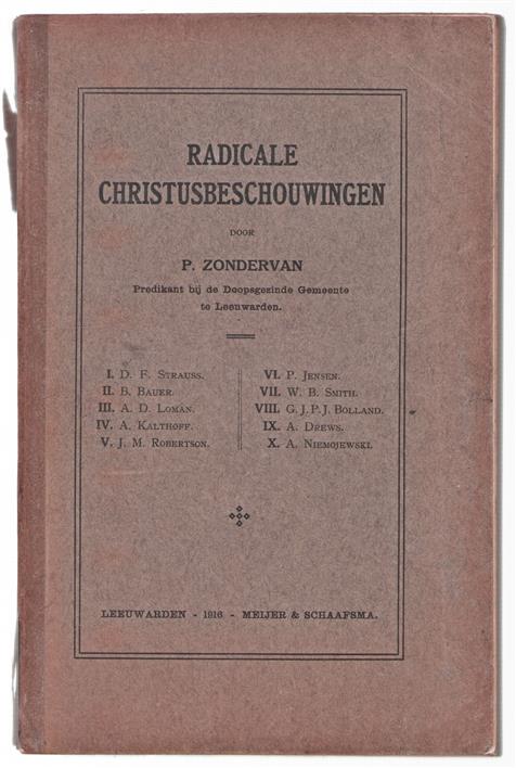 Radicale Christusbeschouwingen
