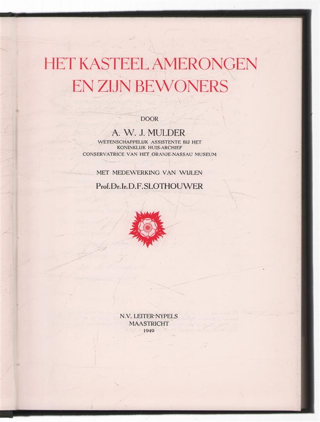 Het kasteel Amerongen en zijn bewoners