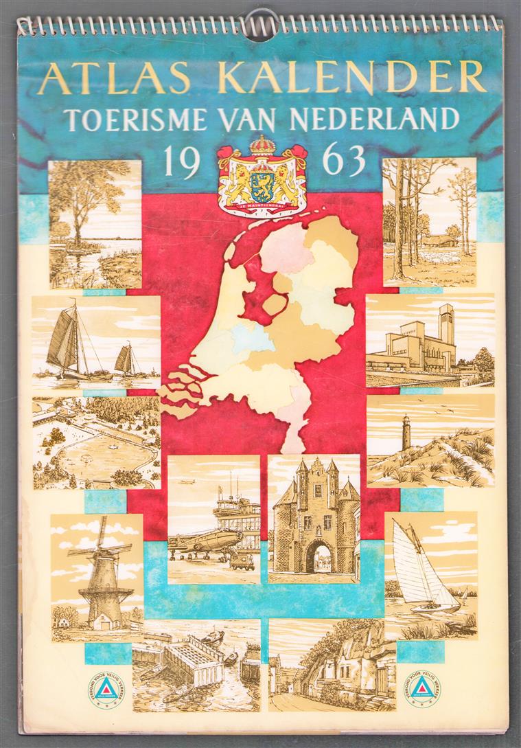 Atlas Kalender - Toerisme van Nederland
