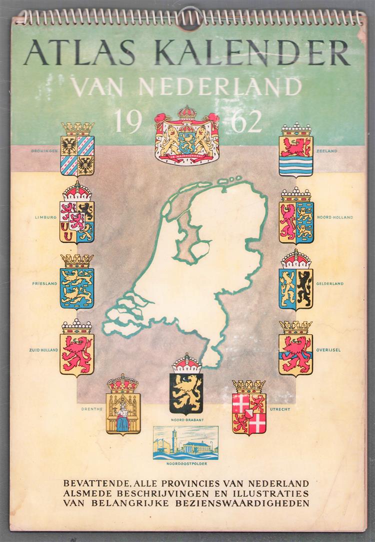 Atlas Kalender - Van Nederland