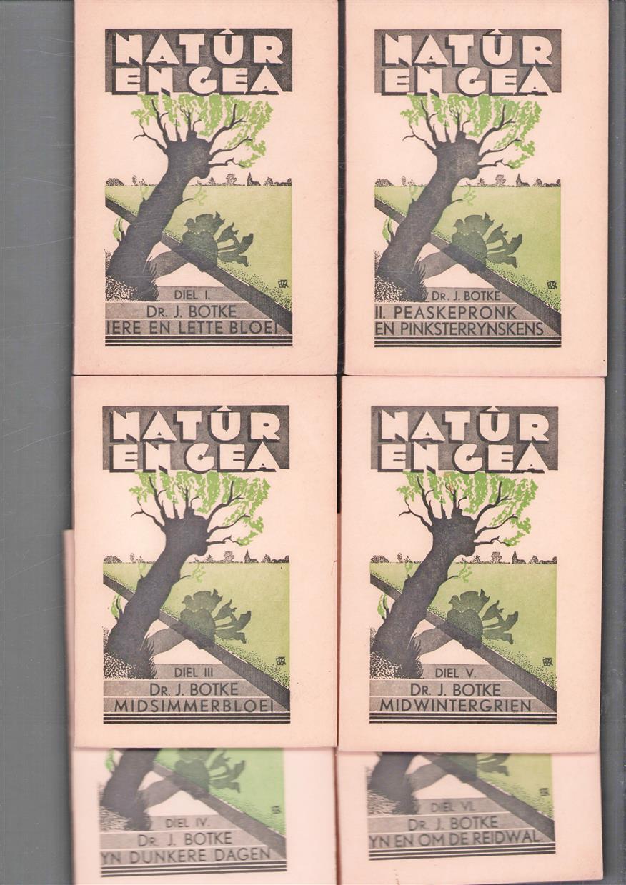 Natur en gea : in rige boekjes wijd oan geakinde, folklore en Fryske plante- en dierewrâld