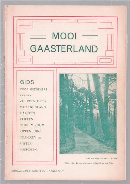 Geillustreerde reisgids voor Gaasterland