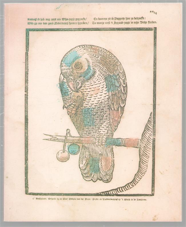 Centsprenten = Catchpennyprints, Nederlandse volks- en kinderprenten, Dutch popular- and childrenprints