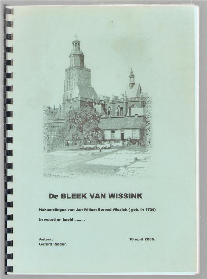 De bleek van Wissink