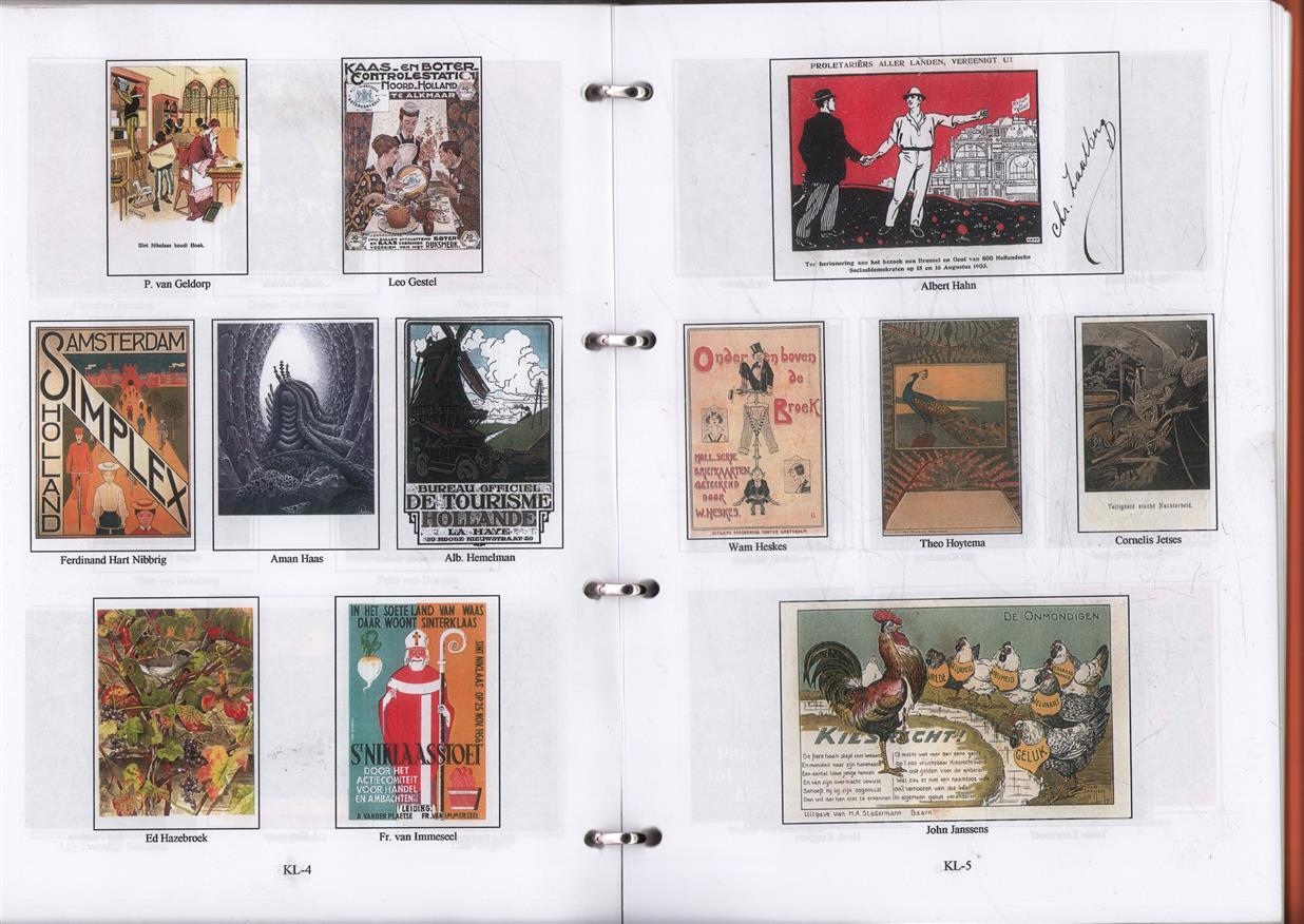 Nederlandse illustrators van prentbriefkaarten