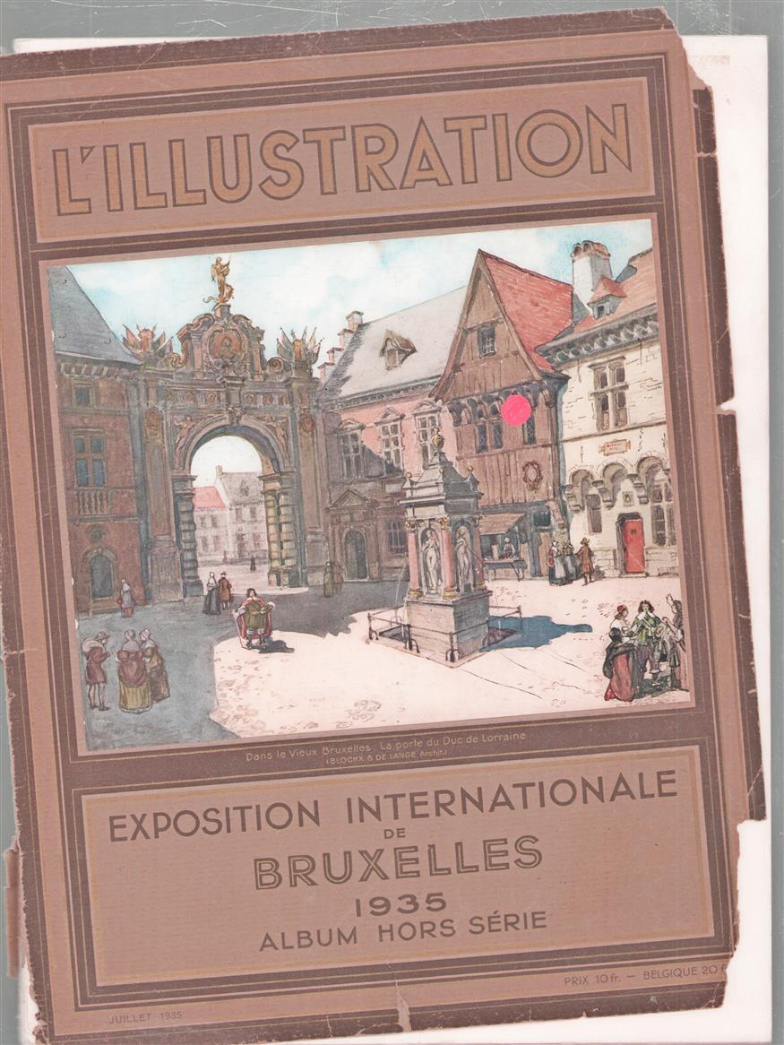 Exposition internationale de Bruxelles 1935 : Album hors serie.