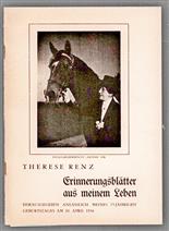 Erinnerungsblatter aus meinem Leben : hrsg. anlässlich meines 75Jährigen Geburtstages am 10. April 1934