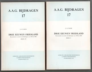 Drie eeuwen Friesland : economische en sociale ontwikkelingen van 1500 tot 1800
