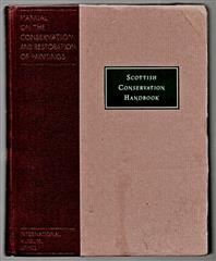 Manual on the conservation of paintings