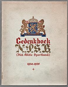 Vijf-jaren politie-sport in Nederland : gedenkschrift 1930 -1935