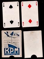 KPM Speelkaarten Blauwe variant