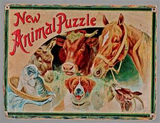 New Animal Puzzle - Kalkoen - Eend en Paard