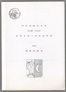 Nijehuys ook wel Unia-State te Beers