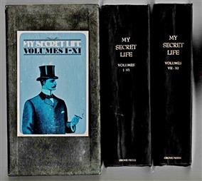 My secret life. 2 volumes in slipcase Volumes i-vi (vii-xi). Introduction by G. Legman.