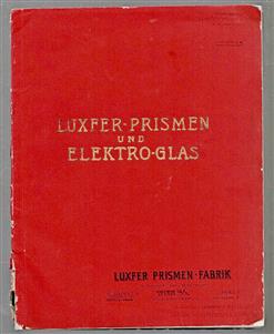 Bedrijfs catalogus LUXFER PRISMEN UND ELEKTRO - GLAS