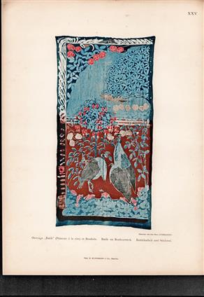 Moderne Kunst-Nadelarbeiten : vier und fünfzig Abbildungen in Lichtdruck wovon fünf Farbendrucke