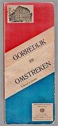 Stafkaart - Gorredijk en omstreken schaal 1: 25000